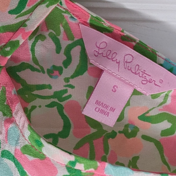 Lilly Pulitzer Southern Charm Cipriani Tank Small - Picture 3 of 4